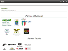Tablet Screenshot of grupposportivoforestale.it